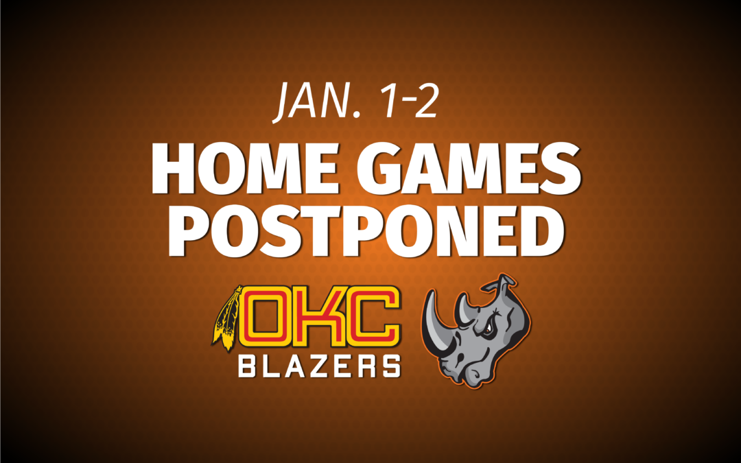 Jan. 1-2 Games Postponed
