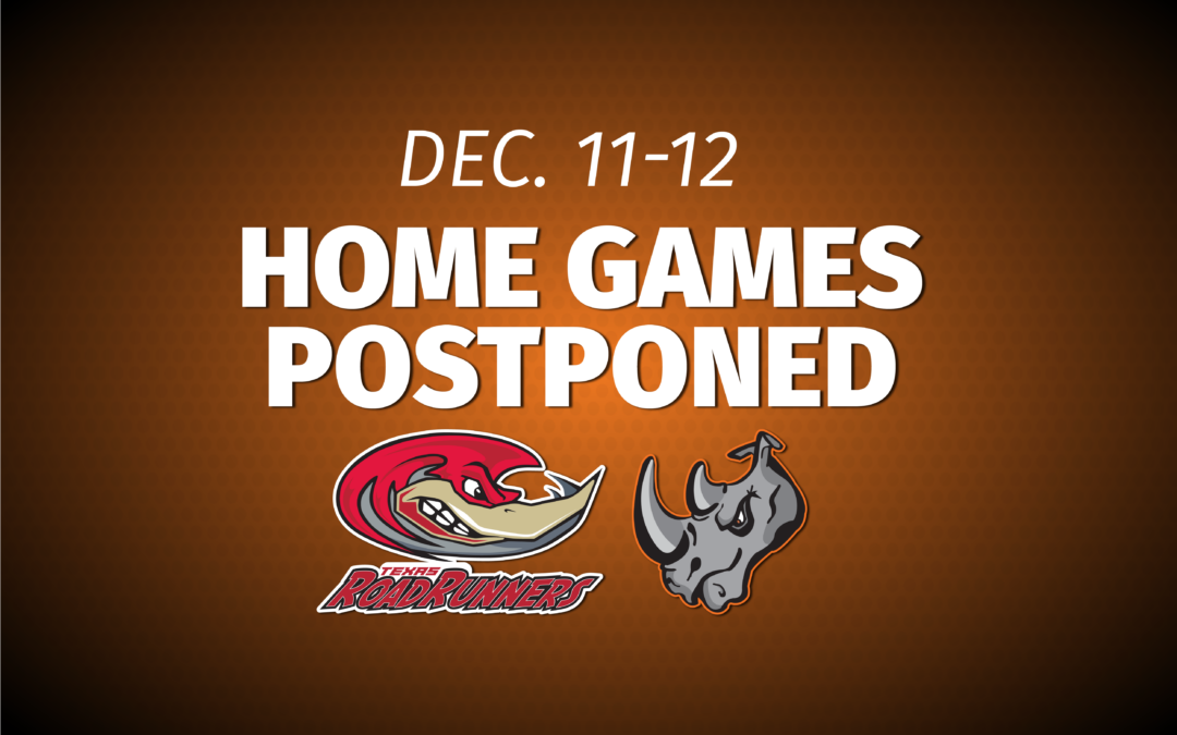 Dec. 11-12 Games Postponed