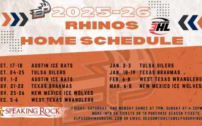 The 2025-26 Season Home Schedule is here!